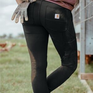 Carharrt Force Women’s Mid Weight Utility leggings- Size small (brown)